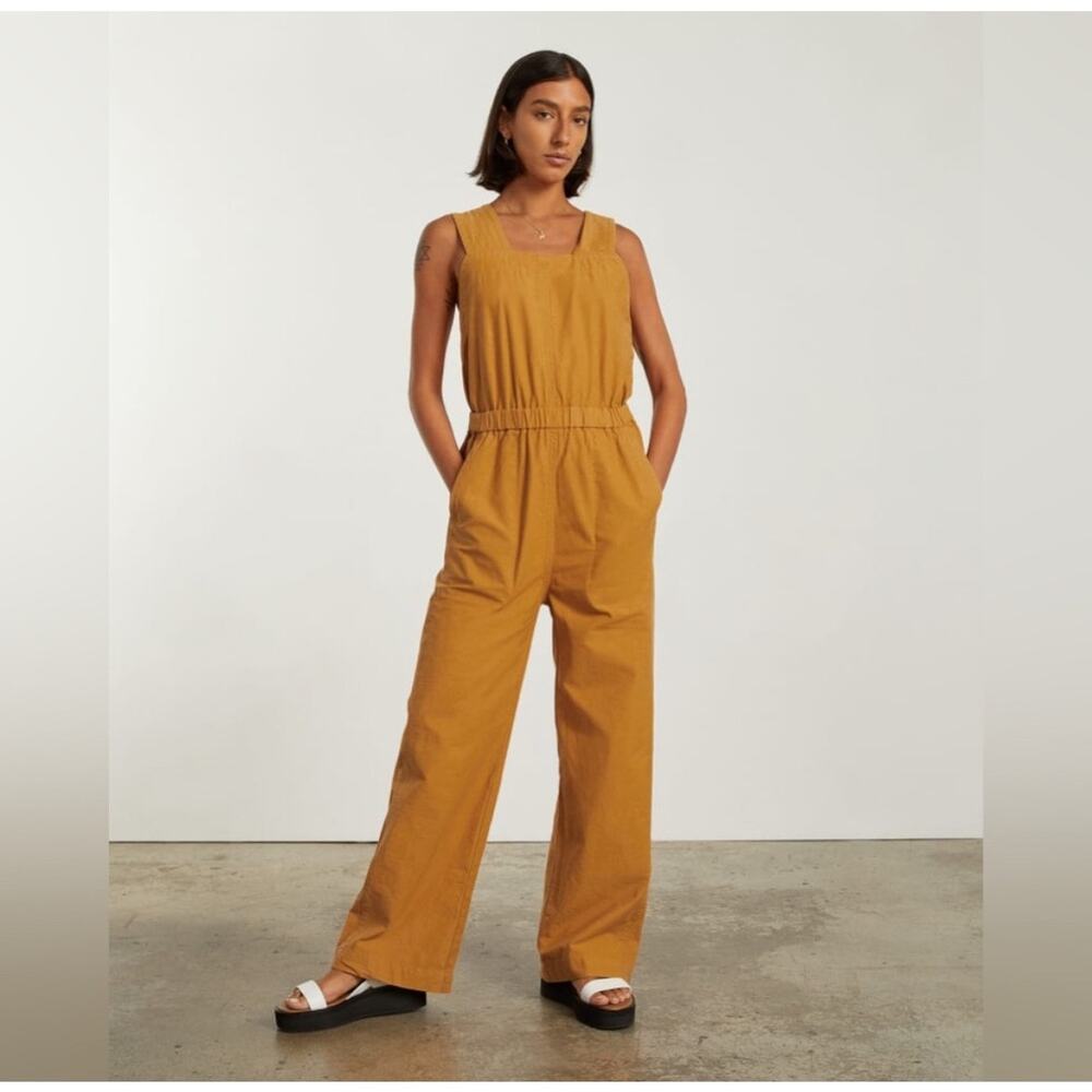 Everlane Mustard Jumpsuit
